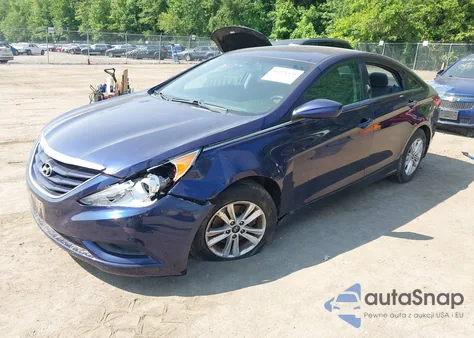 2013 Hyundai Sonata Gls from USA, damaged, VIN 5NPEB4AC0DH748627